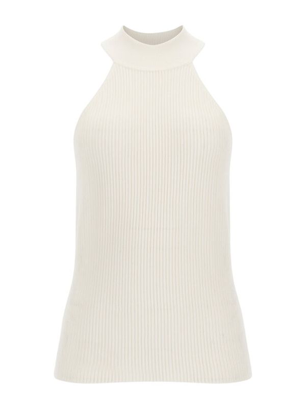 Guess Guess Пуловер Shayna W2BR66 Z2YK2 Бежов Slim Fit