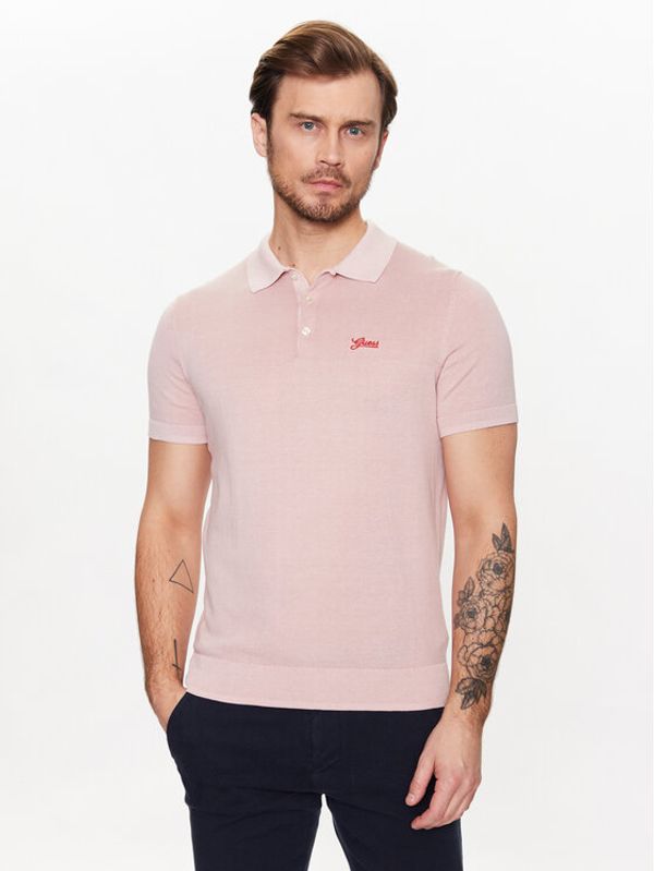 Guess Guess Пуловер Tony M3GR06 Z3611 Розов Regular Fit