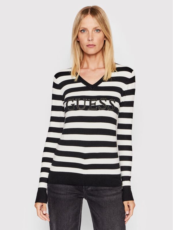 Guess Guess Пуловер W2YR26 Z2NQ0 Черен Regular Fit