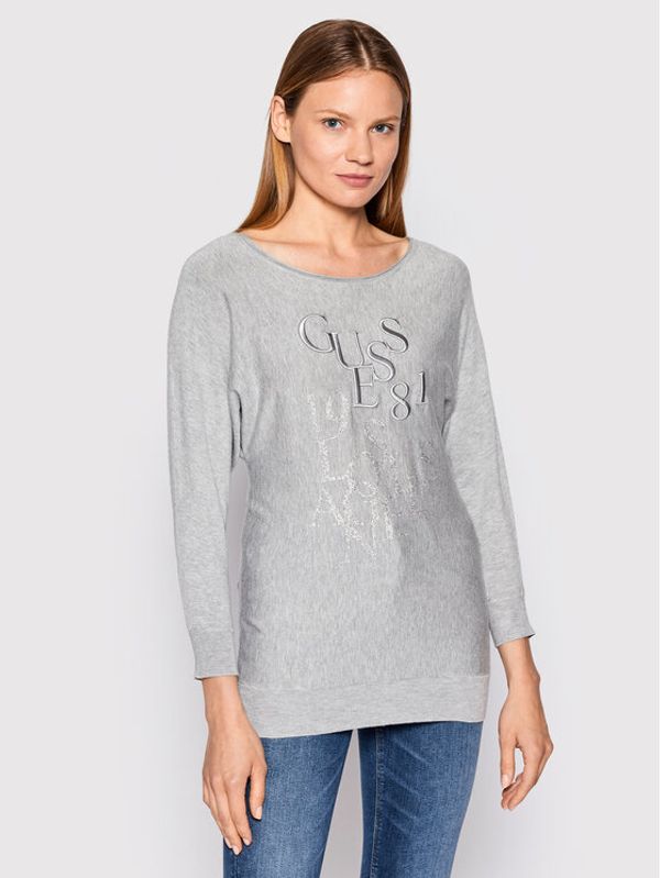Guess Guess Пуловер W2YR27 Z2NQ0 Сив Regular Fit