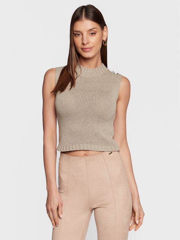 Guess Guess Пуловер W3RR39 Z3431 Зелен Regular Fit