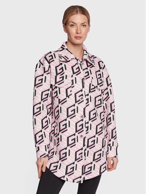 Guess Guess Риза Emilee V3RH01 JR06W Цветен Regular Fit