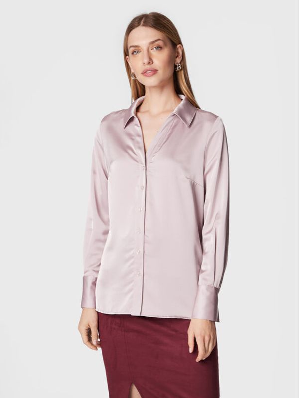 Guess Guess Риза Floriane W2BH37 WEX62 Виолетов Regular Fit