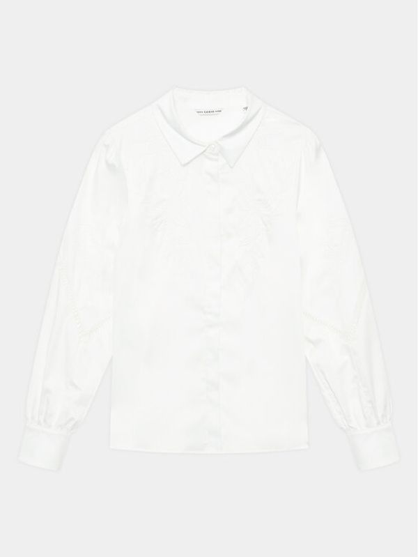 Guess Guess Риза J3GH13 WAF10 Бял Slim Fit
