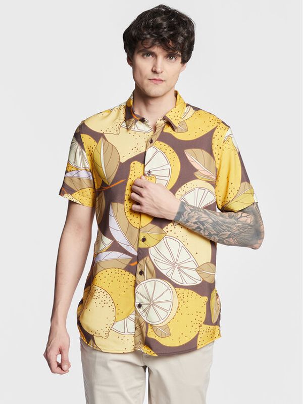 Guess Guess Риза Lemon M3GH53 WD4Z2 Цветен Slim Fit