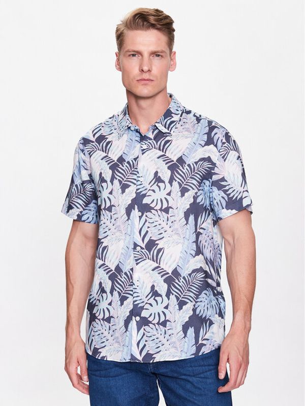 Guess Guess Риза M3GH31 WD4Z2 Син Slim Fit