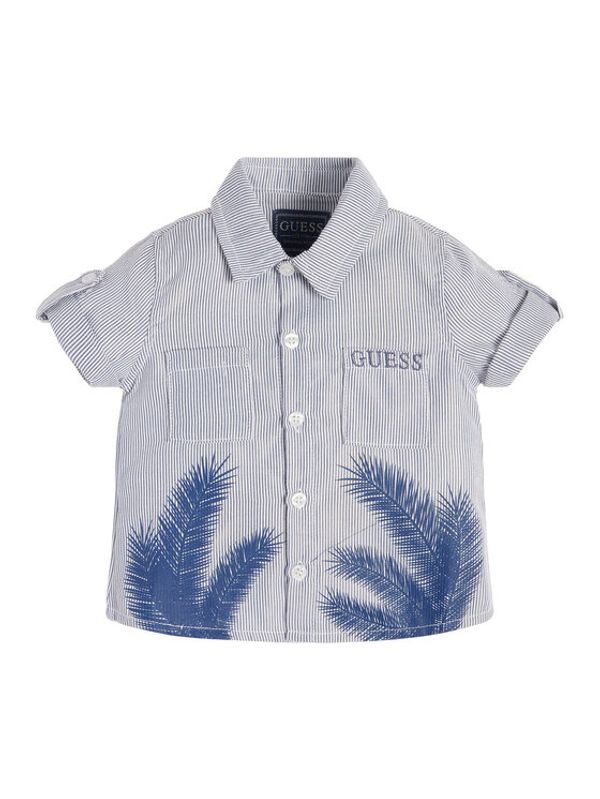 Guess Guess Риза N3GH06 WFBQ0 Бял Regular Fit