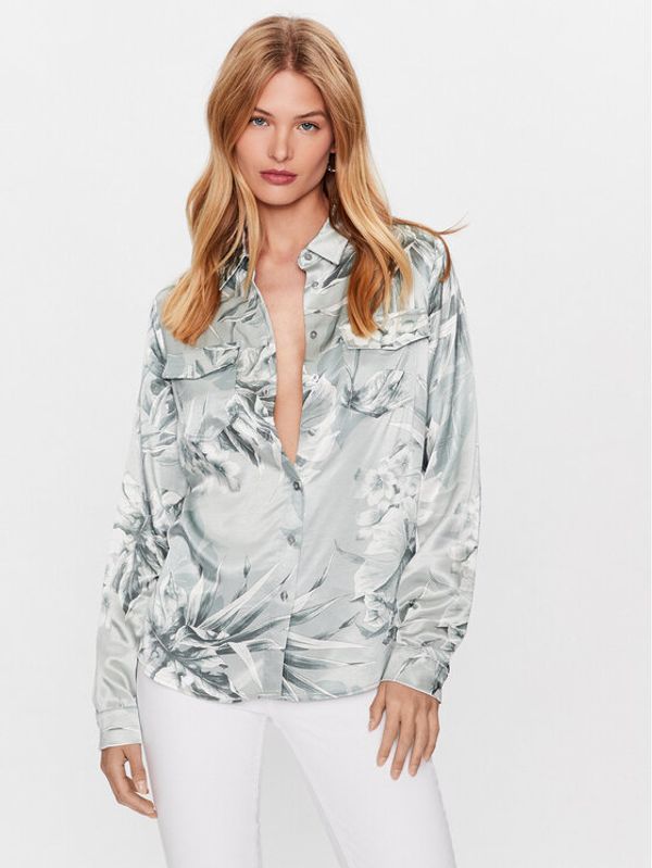 Guess Guess Риза W3YH70 WFJA2 Черен Regular Fit