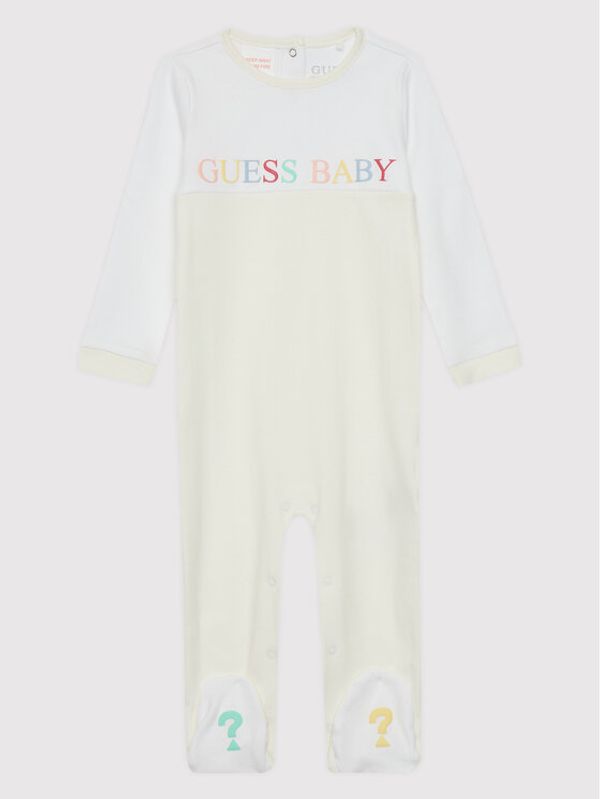 Guess Guess Ромпер H2YW05 KA6W3 Бял Regular Fit