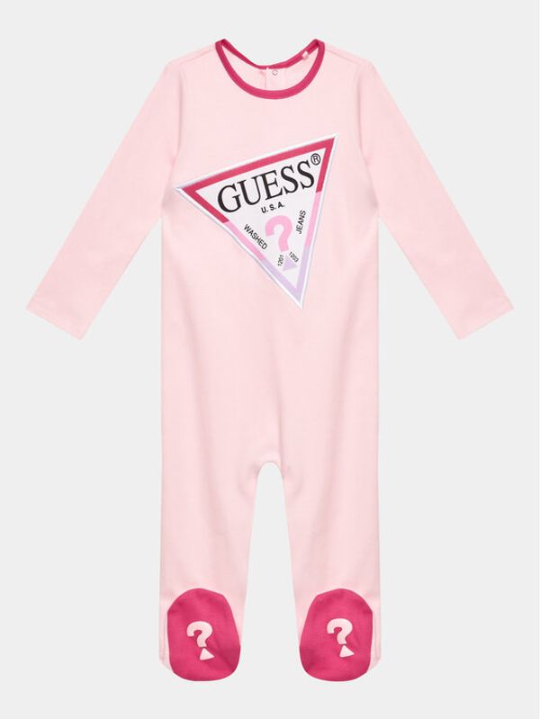 Guess Guess Ромпер H3YW12 KA6W4 Розов Regular Fit