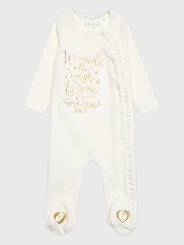 Guess Guess Ромпер S2BG03 K7Q50 Бял Regular Fit