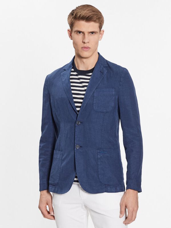 Guess Guess Сако Tyron M3GN09 WES00 Тъмносин Regular Fit