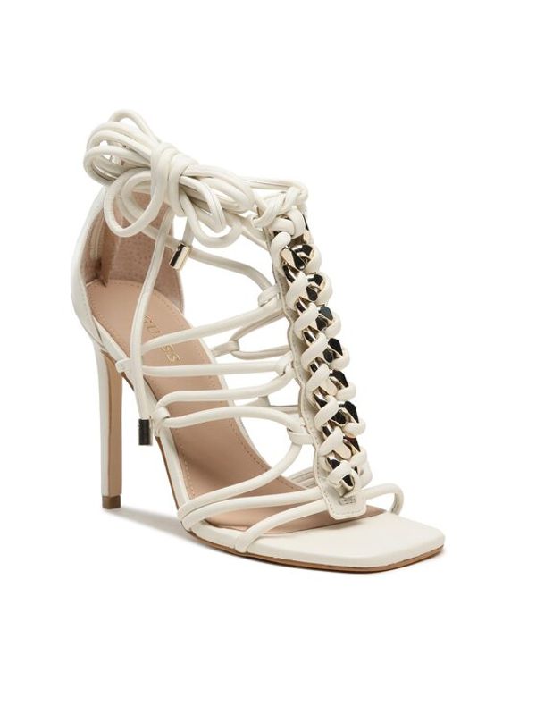 Guess Guess Сандали Bini FL6BNI LEA03 Бял