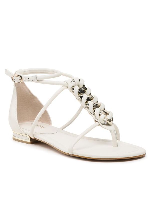 Guess Guess Сандали Cadha FL6CDH LEA21 Бял