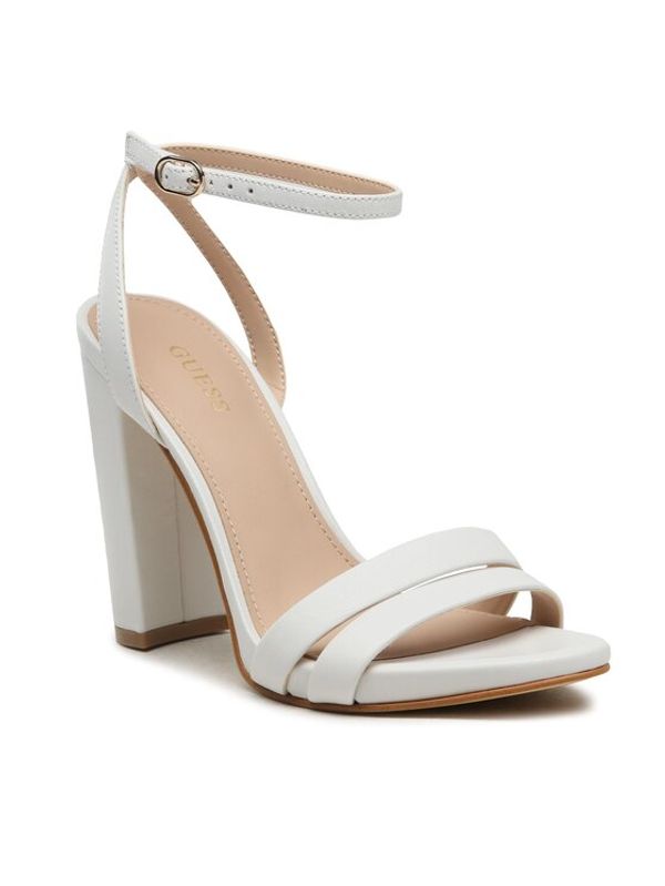 Guess Guess Сандали Fynlee FL6FYN LEA03 Бял