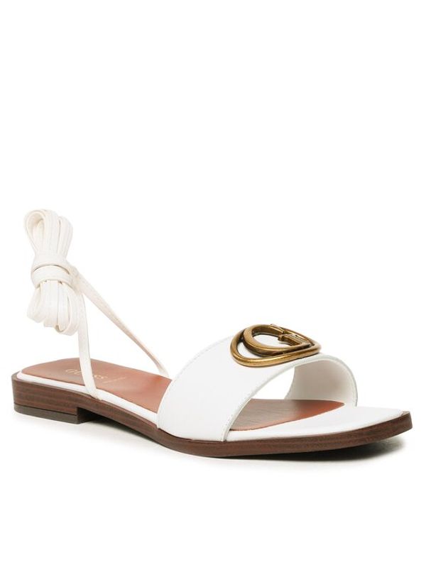 Guess Guess Сандали Kyara Made In Italy FL6KYA ELE03 Бял