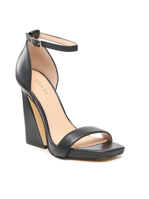 Guess Guess Сандали Morra FL5MRR LEA03 Черен