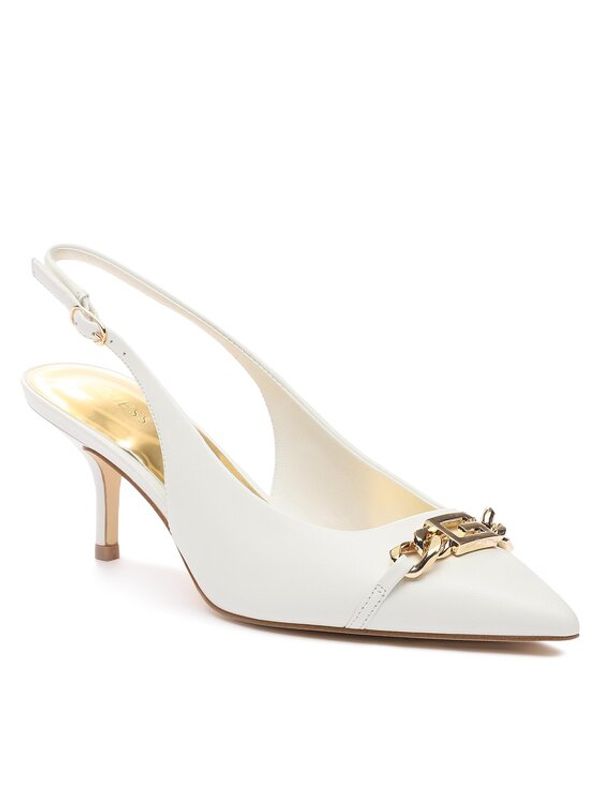 Guess Guess Сандали Sdina FL7SDN LEA05 Бял