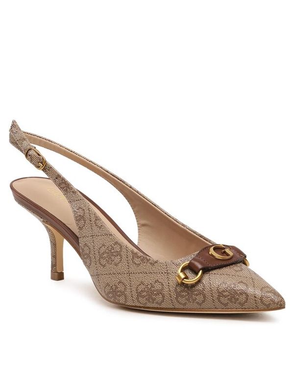 Guess Guess Сандали Sdinee FL7SDE FAL05 Кафяв