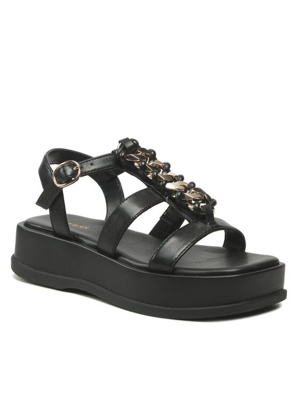 Guess Guess Сандали Vadika FL6VAD LEA03 Черен