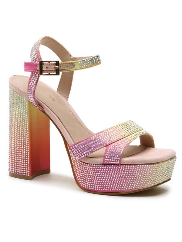 Guess Guess Сандали Zeline FL6ZLE SAT03 Розов