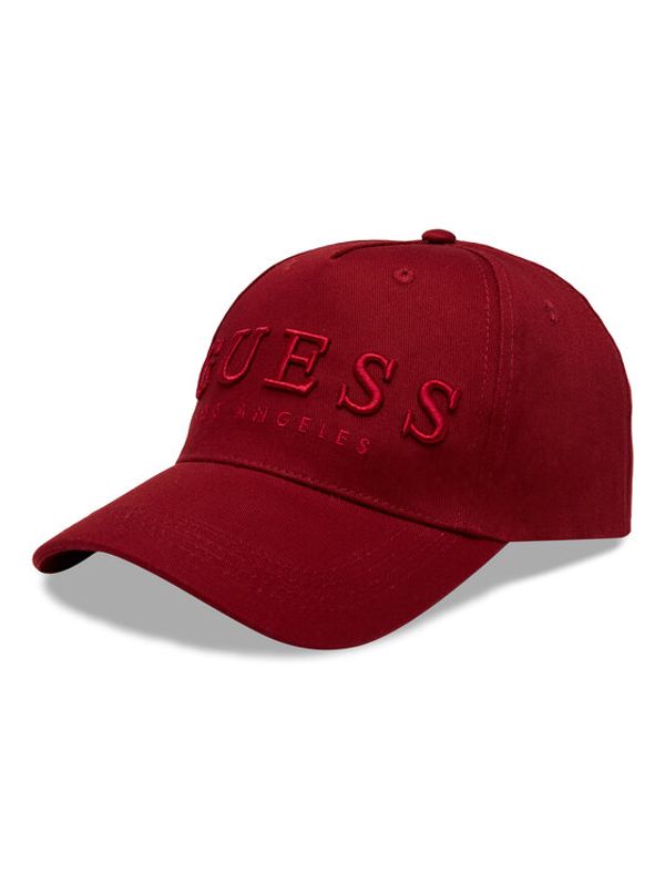 Guess Guess Шапка с козирка Not Coordinated Headwear AM8917 POL01 Бордо