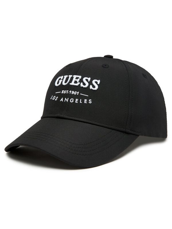 Guess Guess Шапка с козирка Not Coordinated Smart Headwear AM5023 POL01 Черен