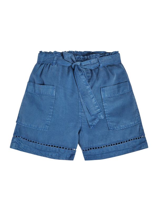 Guess Guess Шорти от плат J3GD03 WE8R0 Син Relaxed Fit