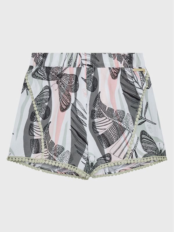 Guess Guess Шорти от плат J3GD05 WFBN0 Зелен Relaxed Fit