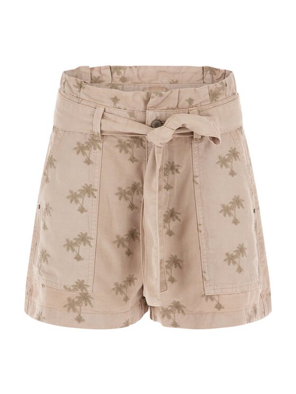 Guess Guess Шорти от плат Janna W3GD0L WDP87 Зелен Loose Fit