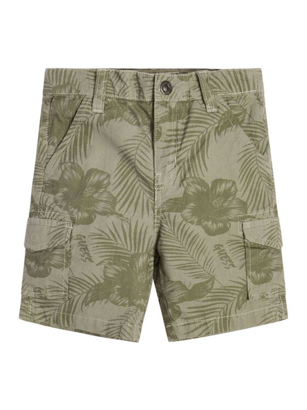 Guess Guess Шорти от плат N3GD12 WFCB0 Зелен Regular Fit