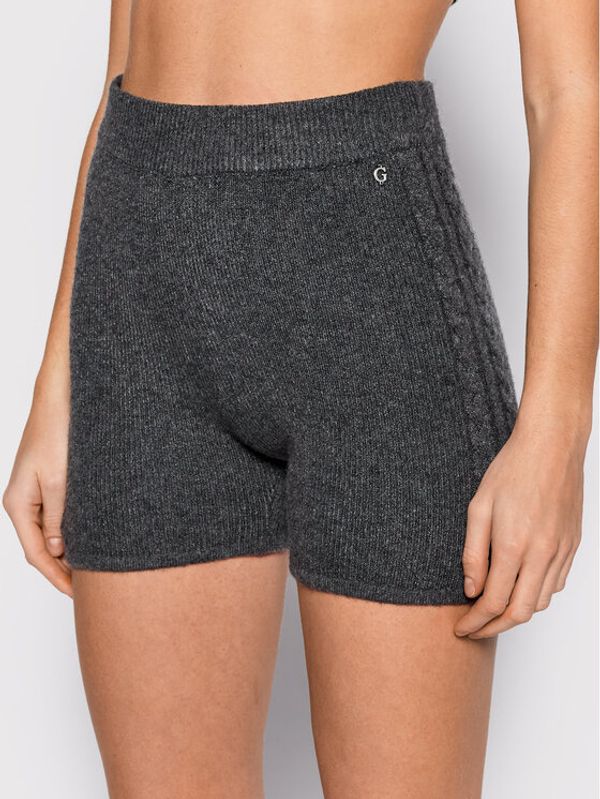 Guess Guess Шорти от плат Serena Cable W1BD12 Z2QA0 Сив Regular Fit