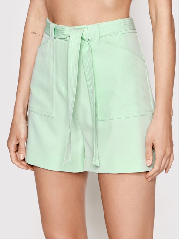 Guess Guess Шорти от плат W2GD52 WB4H2 Зелен Relaxed Fit