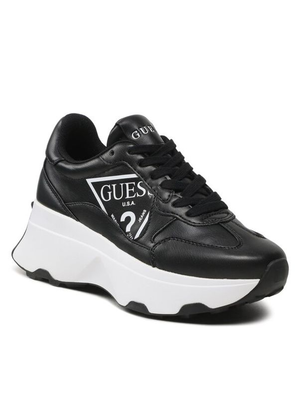 Guess Guess Сникърси Calebb4 FL7C4B FAB12 Черен