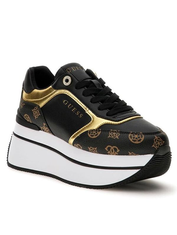 Guess Guess Сникърси Camrio FL7CMR FAL12 Кафяв