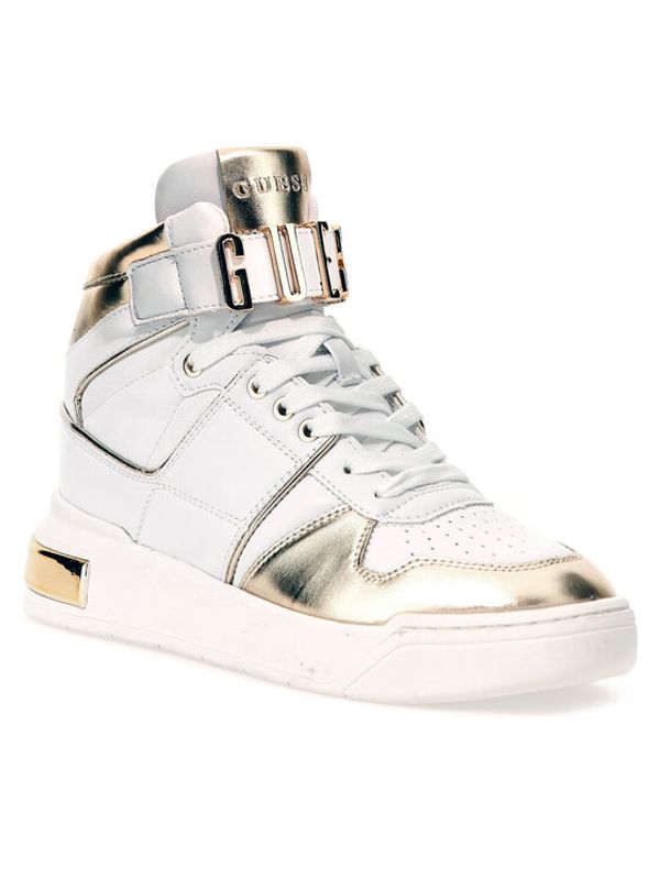 Guess Guess Сникърси Corten FL5CTN ELE12 Бял