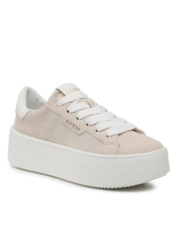 Guess Guess Сникърси FL6MRI SUE12 Бежов