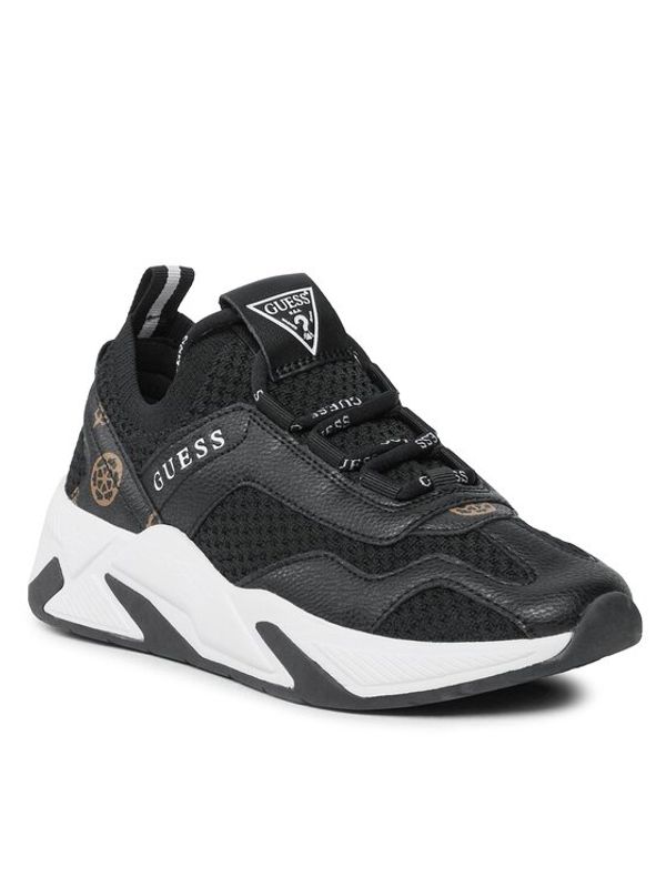 Guess Guess Сникърси Geniver FL6GVN FAB12 Черен