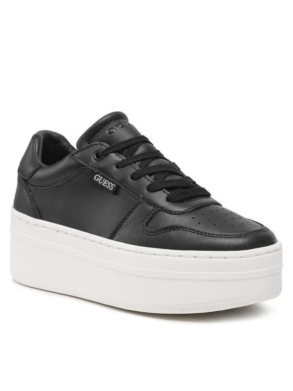 Guess Guess Сникърси Lifet FL6LIF LEA12 Черен