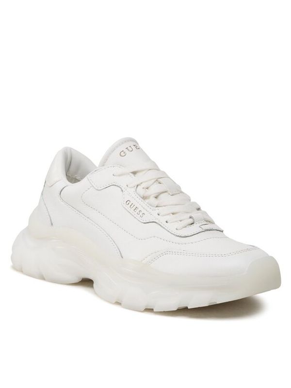 Guess Guess Сникърси Massel FL7MSS LEA12 Бял