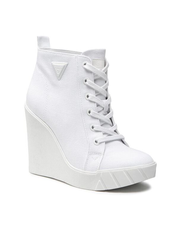 Guess Guess Сникърси Pratt FL6PTT FAB04 Бял