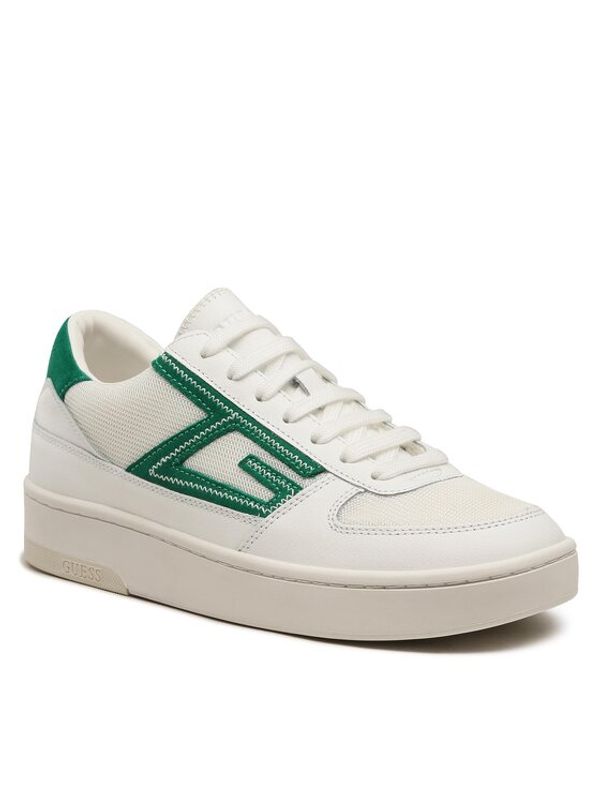Guess Guess Сникърси Silea FM6SIL LEA12 Бял