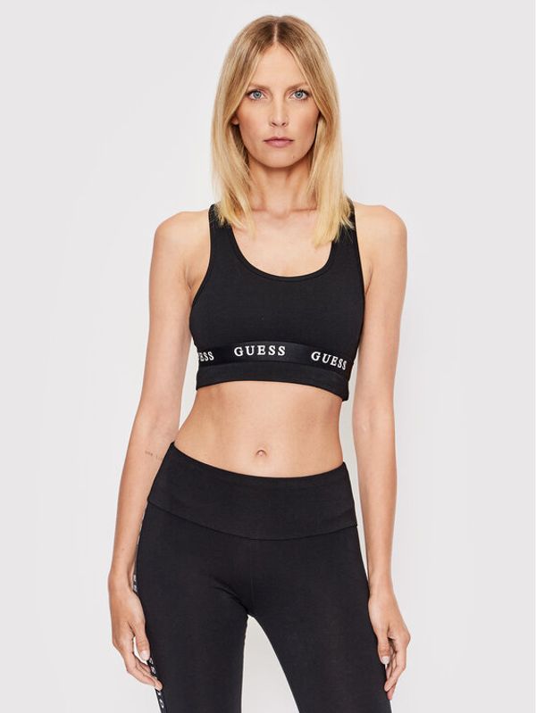 Guess Guess Спортен сутиен V2YP12 KABR0 Черен