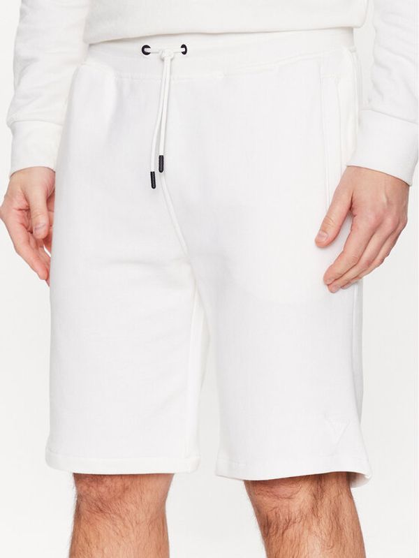 Guess Guess Спортни шорти Aldwin Z2YD04 KAIJ1 Бежов Slim Fit