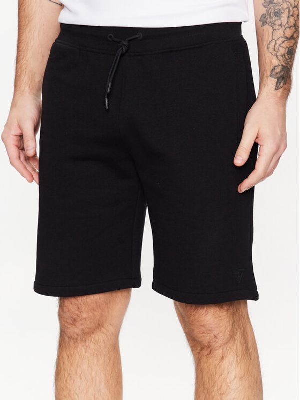 Guess Guess Спортни шорти Aldwin Z2YD04 KAIJ1 Черен Slim Fit