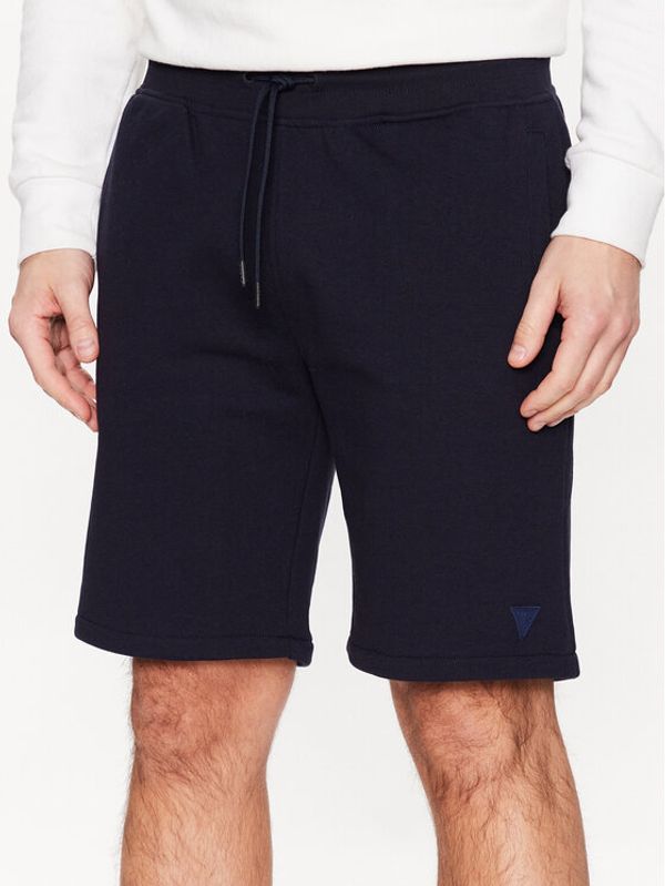 Guess Guess Спортни шорти Aldwin Z2YD04 KAIJ1 Тъмносин Slim Fit