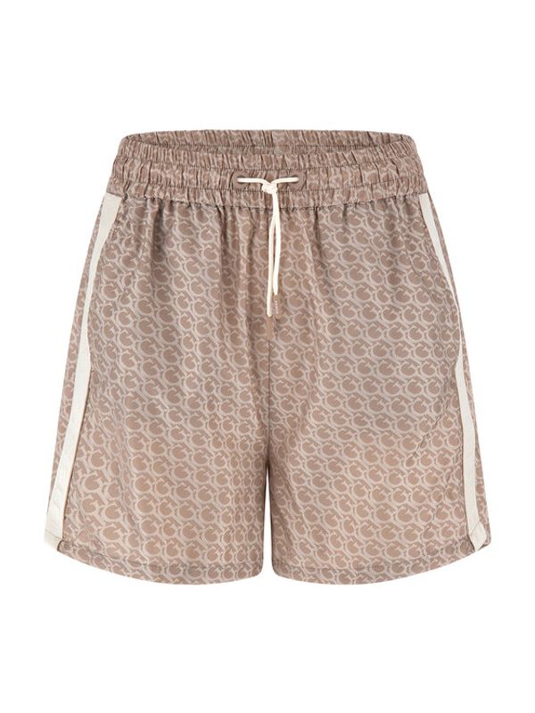 Guess Guess Спортни шорти Alethea V3GD01 WFAK0 Кафяв Loose Fit