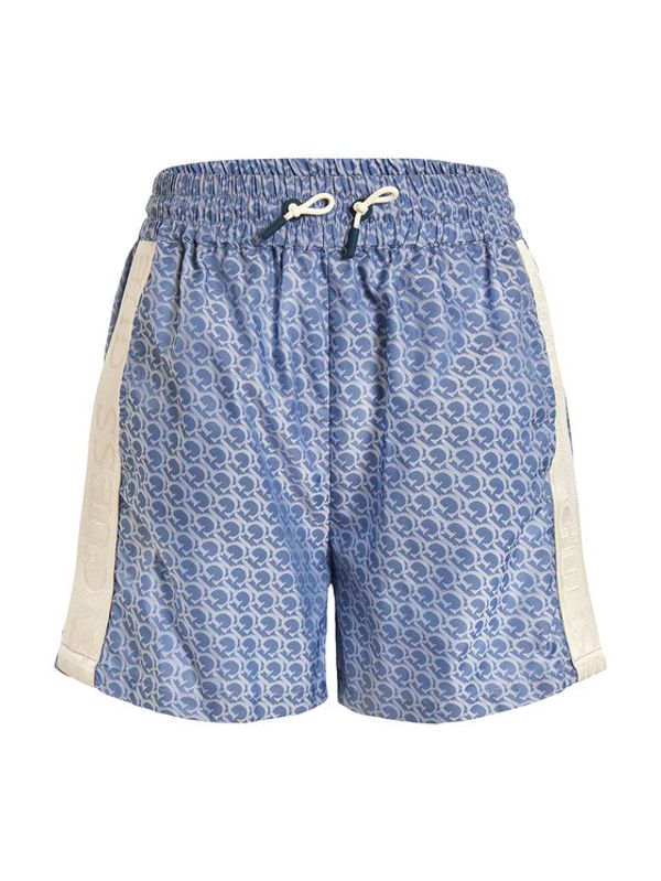 Guess Guess Спортни шорти Alethea V3GD01 WFAK0 Син Loose Fit