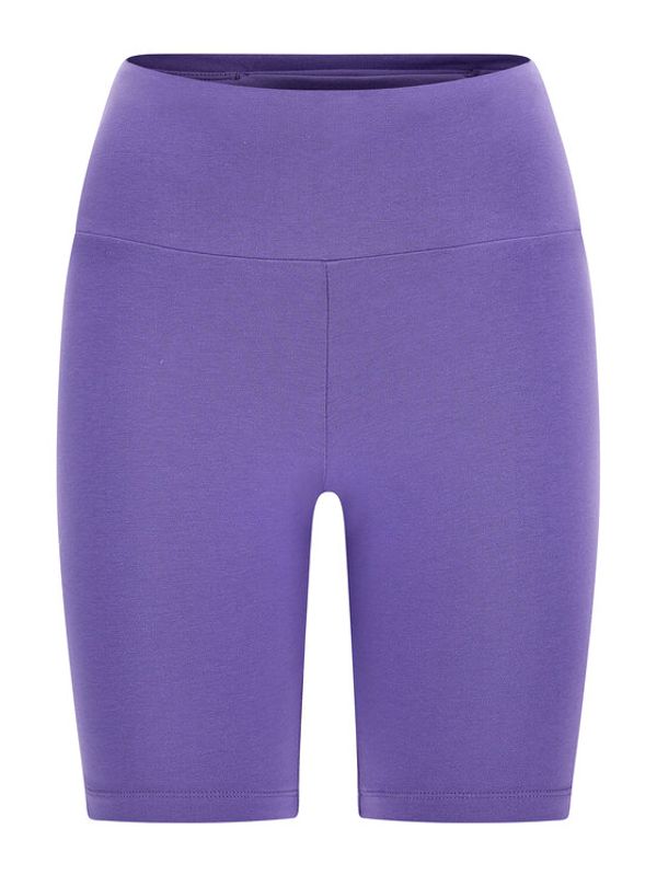 Guess Guess Спортни шорти Aline V2YD12 KABR0 Виолетов Super Skinny Fit