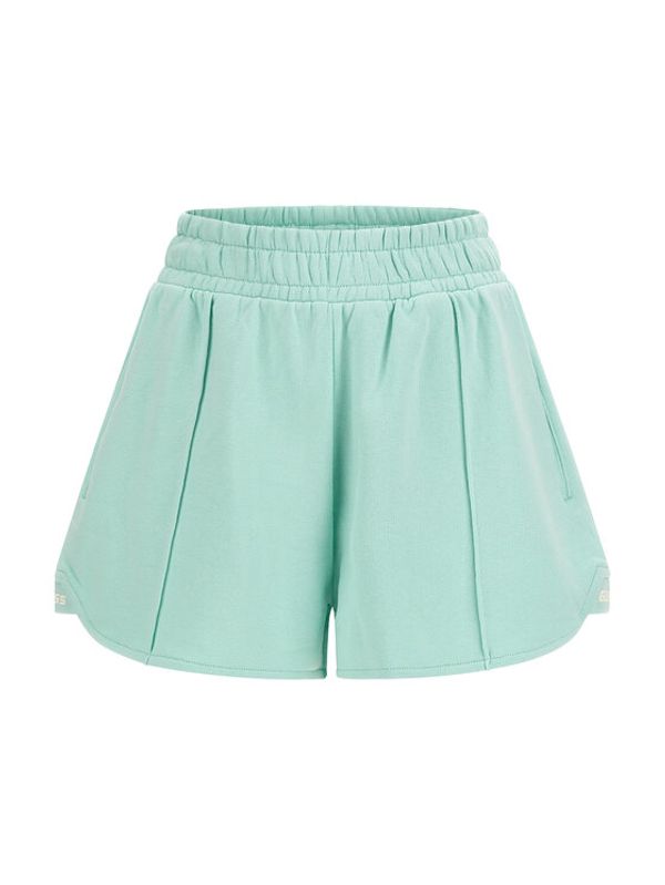 Guess Guess Спортни шорти Dalya V3GD07 KAIJ1 Син Loose Fit